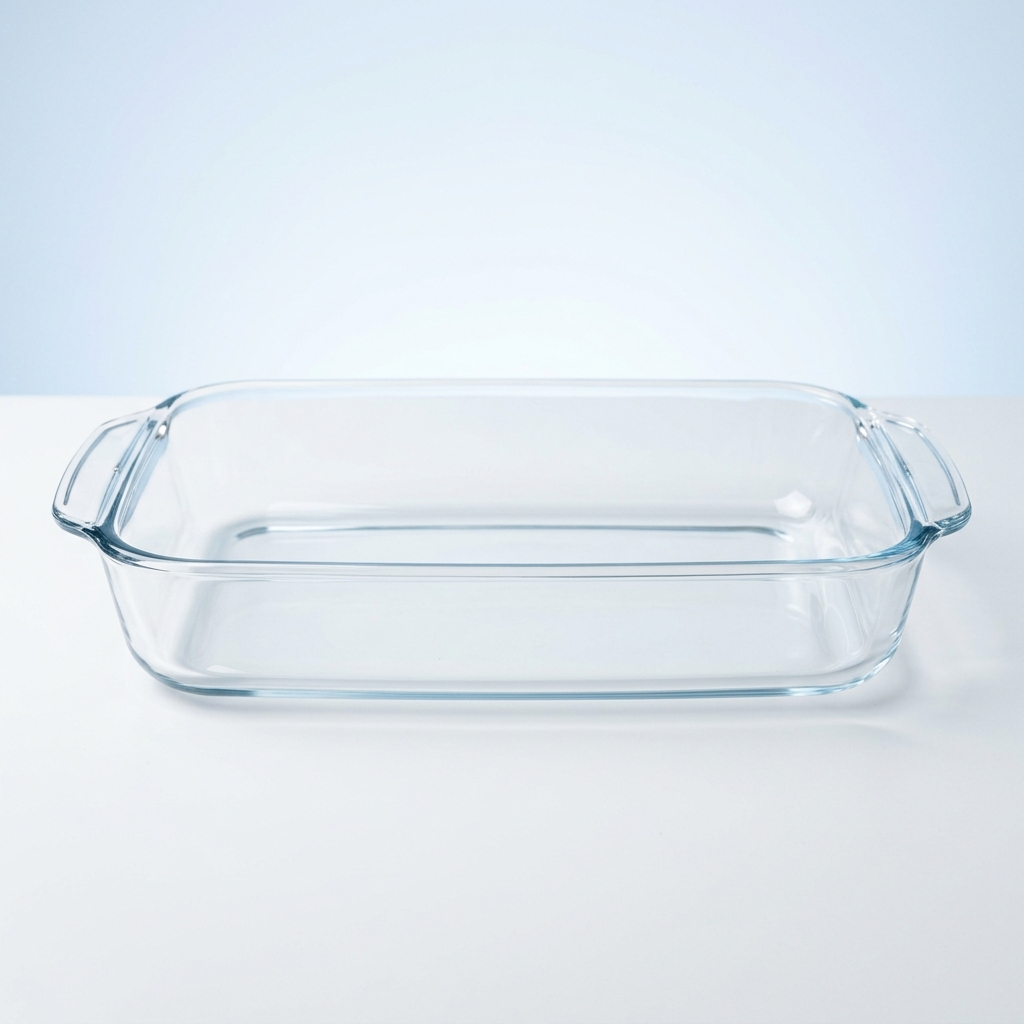 Borosilicate glass baking dish rectangular